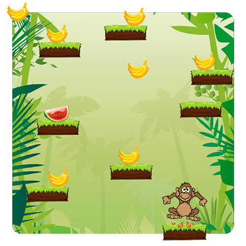 Monkey Banana Jump screenshot 1