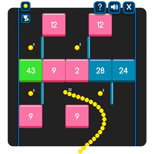 Snakes and Blocks screenshot 2