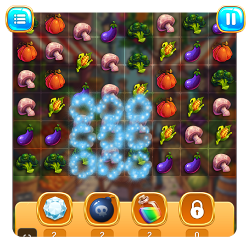 Veggie Match screenshot 2